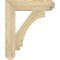 Ekena Millwork Imperial Craftsman Rough Sawn Bracket, Douglas Fir, 4"W x 20"D x 24"H BKT04X20X24IMP04RDF - alternate 4